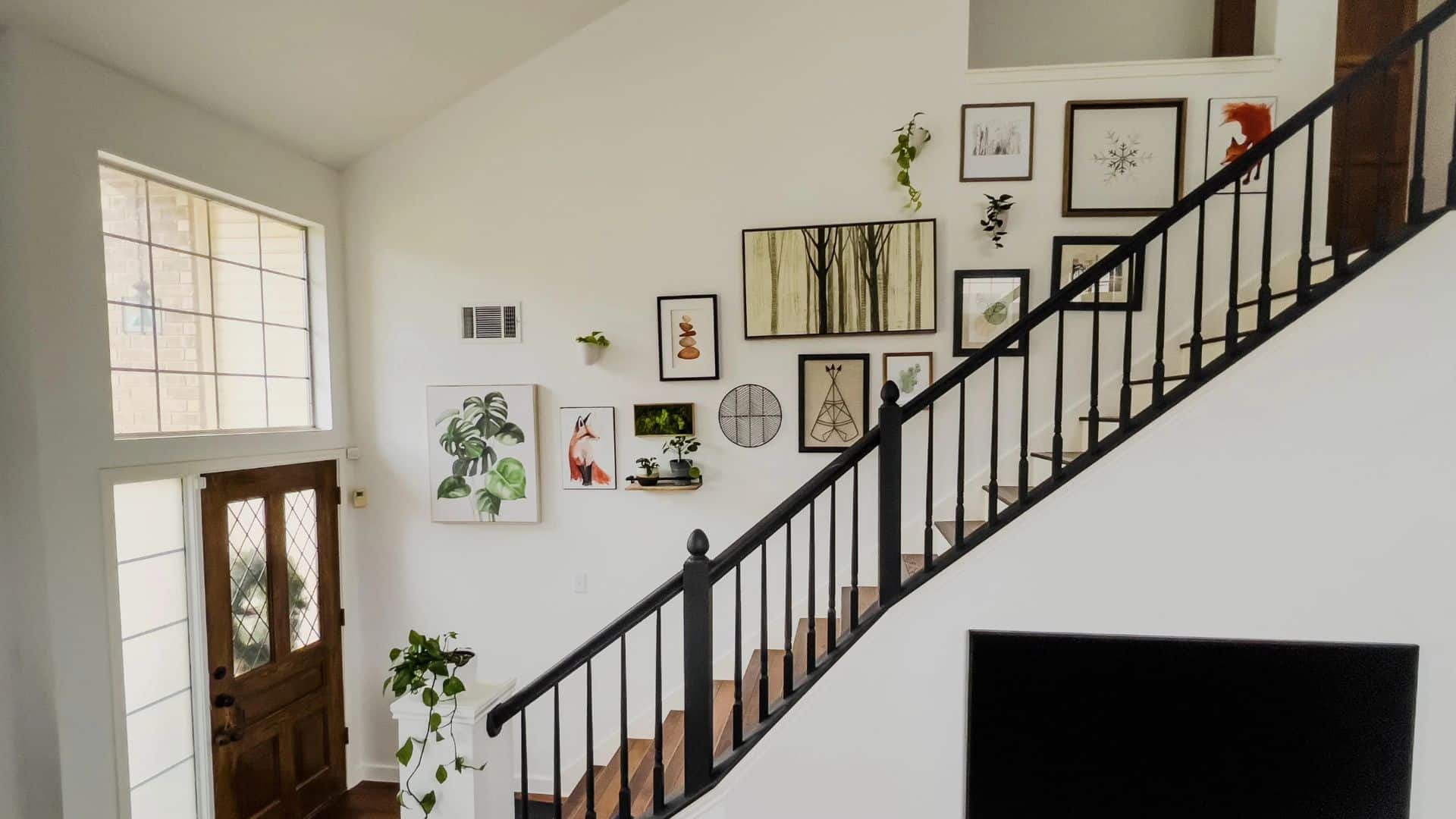 staircase wall decor
