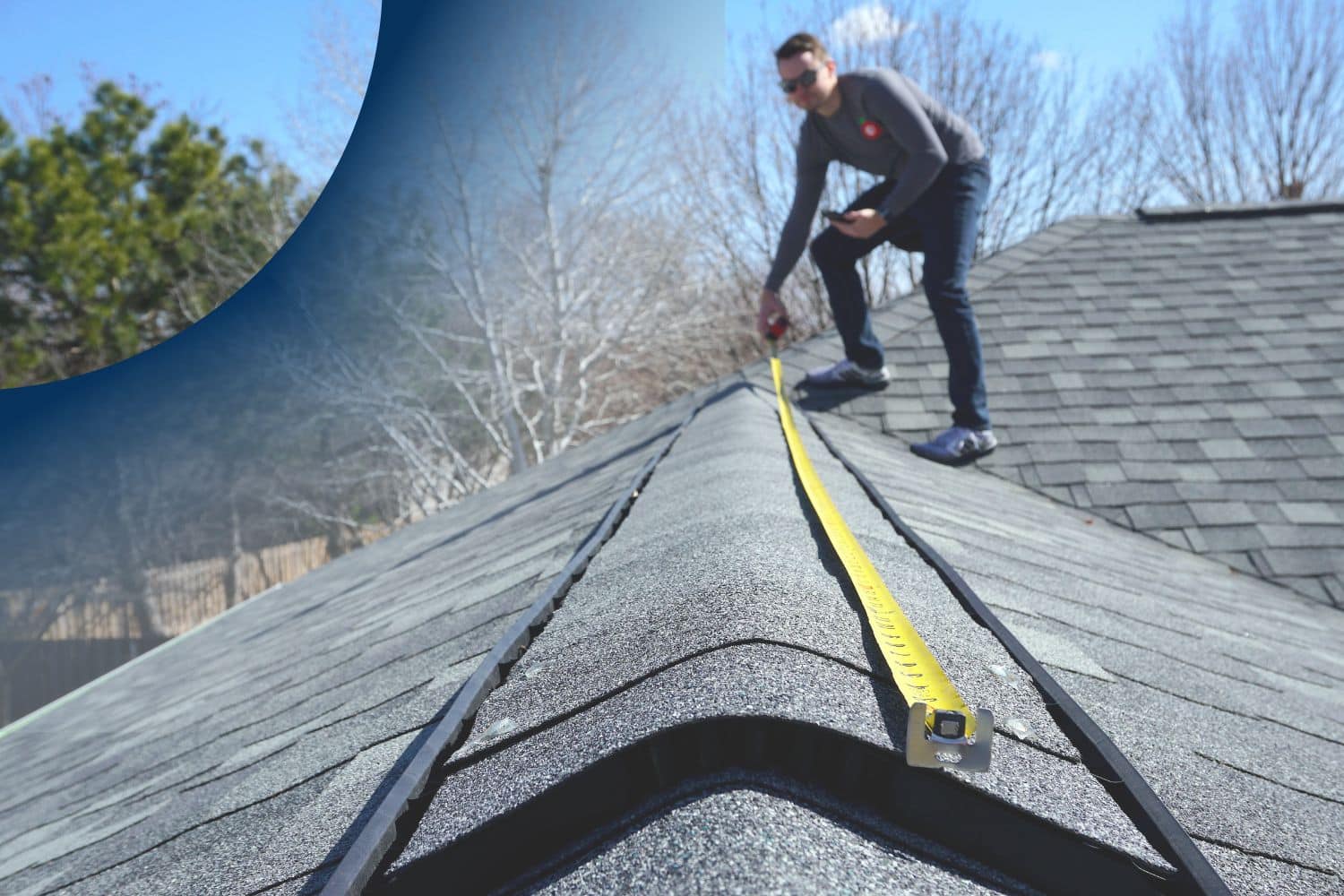 how to measure roof slope