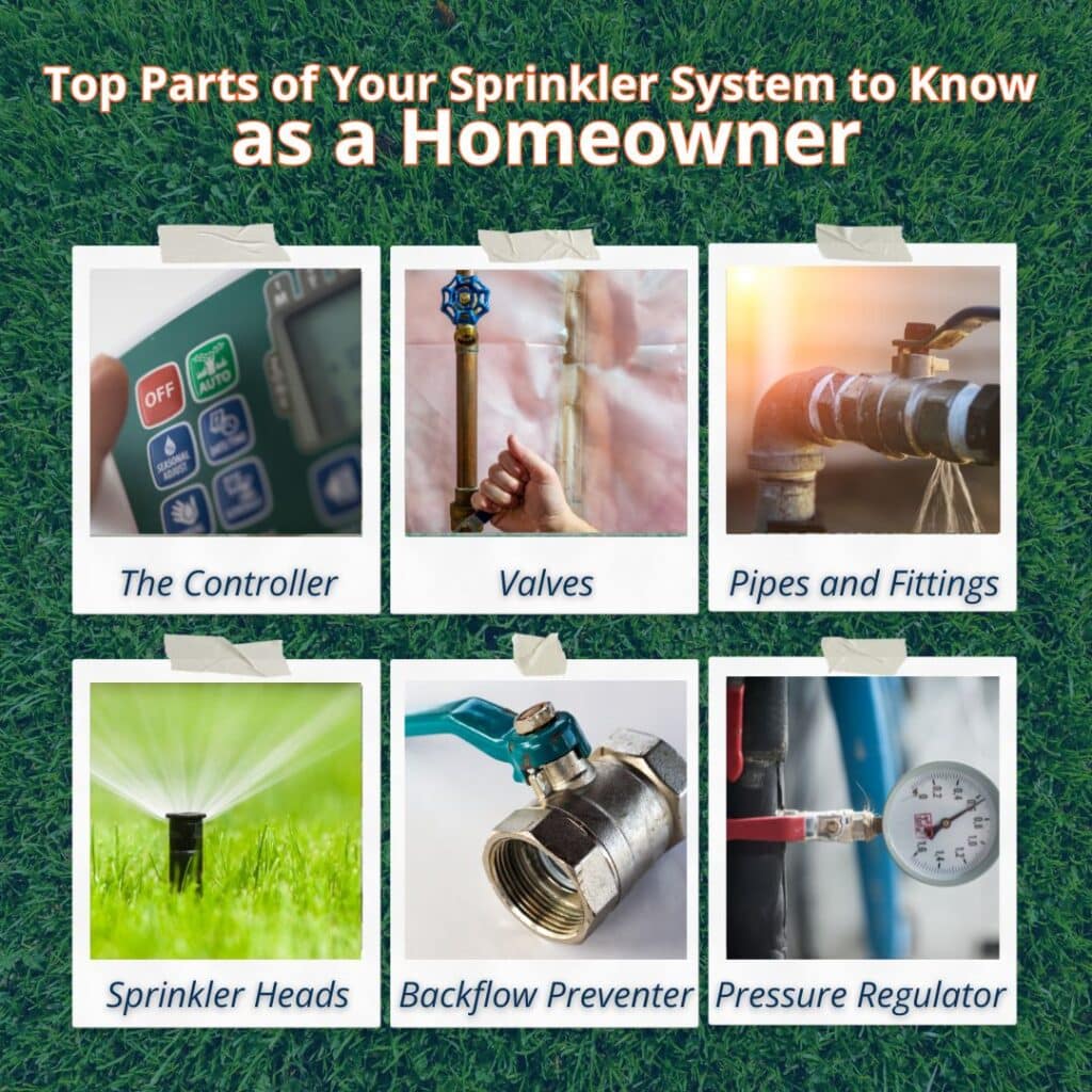 parts of your sprinkler or irrigation system